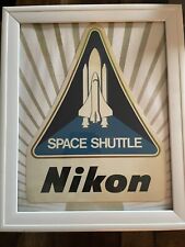 Vintage Nikon Space Shuttle Sticker  picture