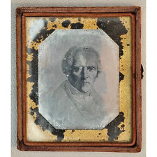 1/6th Plate Daguerreotype Of Painting Of French Philosopher Charles Fourier picture