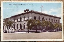 Denver CO-Colorado, United States Mint Building, Vintage 1940 Souvenir Postcard picture
