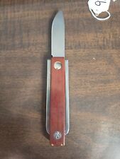 TED DOWELL TMD Funny Folder Folding Drop Point Blade Knife picture