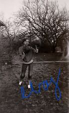 VTG 1940s Photo Negatives Teen Girl Sports Poses Boxing Football Softball Tennis picture
