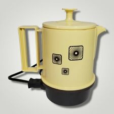 VTG REGAL HARVEST GOLD 5 CUP INSTA HOT AUTOMATIC POLY HOT-POT 7427 WORKS GREAT picture