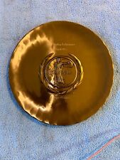 Vintage Bronze Wendall August Forge Equitable Outstanding Performance Award 1977 picture