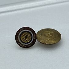 Pre Pro Int'l Union of United Brewery Workmen of America Vtg Screwback Lapel Pin picture