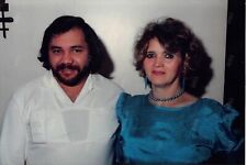 Original Photo 4x6 1980s Man Woman Couple House Party Rockville Maryland H290 #1 picture