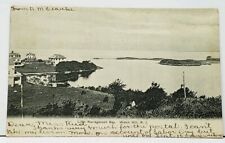 RI Little Narragansett Bay Watch Hill R.I. 1906 udb to Westerly Postcard I8 picture