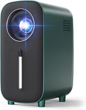 Mini Projector, HISION Bluetooth Projector 1080P 4K Movie A-Green  picture