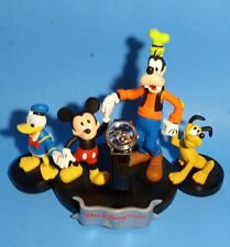 Collectible 2000 Walt Disney World Watch Display Mickey Mouse Goofy Pluto Donald picture