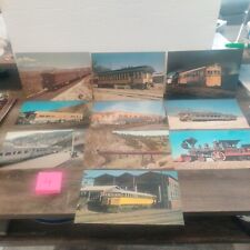 Vanishing Vistas Railroad Photo Cards 1970’s 5.5” X 8.5” Lot Of 10 🆕 picture