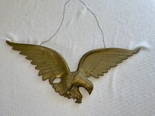 Vintage Solid Brass Eagle Wall Mount 29