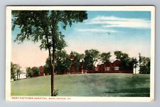 Burlington VT-Vermont, Mary Fletcher Hospital, Antique Souvenir Vintage Postcard picture
