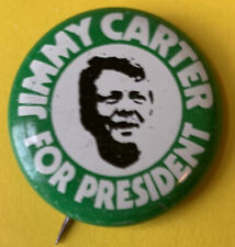 1976 Jimmy Carter Vintage US Political button pin Campaign badge Presidential 76 picture