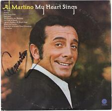 Al Martino Autographed My Heart Sings Album BAS picture