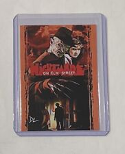 A Nightmare On Elm Street Limited Edition Artist Signed Freddy Krueger Card 5/10 picture