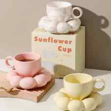 Cloud9 Ceramic Collection: Mugs & Plate Set Creative Afternoon Tea Cups Set Cute picture