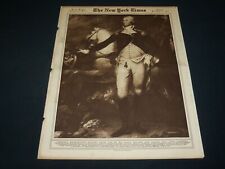 1915 FEBRUARY 21 NEW YORK TIMES PICTURE SECTION - WASHINGTON PORTRAIT - NT 8950 picture