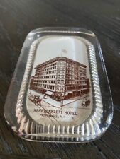 Vintage (Antique?) Narragansett Hotel Paperweight Memorabilia picture