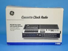 GE General Electric 7-4956 Digital FM/AM Radio Cassette Recorder Alarm Clock NOS picture