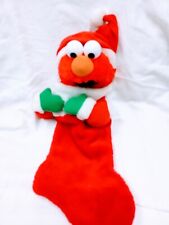 2004;Sesame Street Holiday Sesame Street Red Elmo Santa 3D Stuffed Holiday... picture