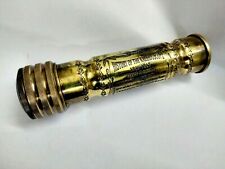 Antique Brown Finish Brass Kaleidoscope Nautical Collectible picture