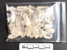 2 oz Rough Clear White Quartz Crystal Point Short Terminated Wands picture