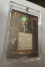 2023 PIECES OF THE PAST FOUNDERS EDITION ALBERT EINSTEIN RELIC CARD 1/1  picture
