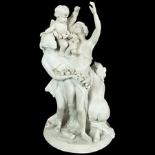 Antique French Sevres Bisque Porcelain Sculpture - Three Graces with Cupid picture