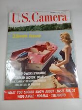 US CAMERA September 1958 35 mm Issue Owens Evinrude Boats Morris Rosenfeld Ex+++ picture
