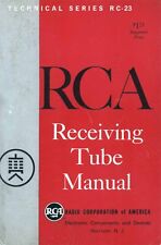 RCA RECEIVING TUBE MANUAL RC-23 1964 PDF picture