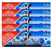 Skunk Blueberry Flavored Rolling Papers 1.25 5 Packs picture