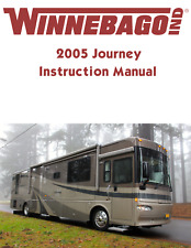 2005 Winnebago Journey Home Owners Operation Manual User Guide Coil Bound picture