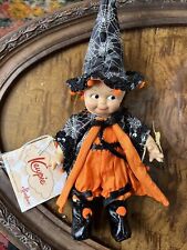Effanbee Kewpie Vintage Witch Halloween Doll 8” picture