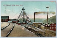 Butte Montana MT Postcard The Speculator Mine Mining Miners 1910 Antique picture
