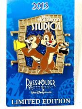 Chip and Dale Disney Hollywood Studios Limited Edition Passholder Trading Pin picture
