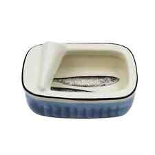 Traditional Blue and White Decorative Ceramic Sardine Can picture