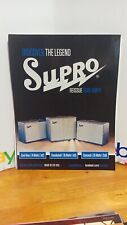 SUPRO GUITAR AMPLIFIERS DUAL TONE THUNDERBOLT -  PRINT AD - 11 X 8.5   8 picture