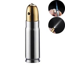 2X Bullet Shaped Torch Style lighter With Flashlight Please Read picture