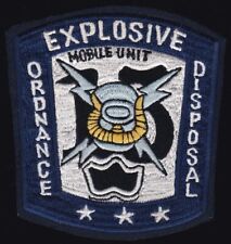 USN Mobile Unit 13 EOD Explosive Ordnance Disposal Patch S-24 picture