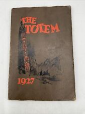 1927 Lincoln High School Seattle Washington Annual Yearbook Totem Sport Flappers picture