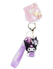 Authenticsanrio Miniso Kuromi Baku Keychain Wallet Charm 3D Backpack Charm Gift picture