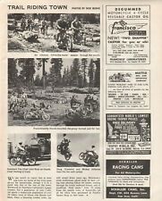 1963 Westwood, Lassen County CA - Trail Riding Town - Vintage Motorcycle Article picture