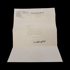 LETTER BY BENNETT CHAMP CLARK MAY 29, 1939 RECOMMENDATION FOR POSTMASTER GENERAL picture