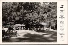 c1950s CRYSTAL LAKE Recreation Area, California RPPC Real Photo Postcard 