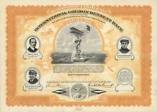 International Gordon Bennett Race - 1912 dated Aviation Membership Certificate - picture