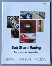 Bob Sharp Racing BMW Datsun Mazda catalog c. 1982 picture