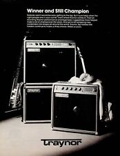1982 Traynor Guitar Amplifiers - Vintage Ad picture