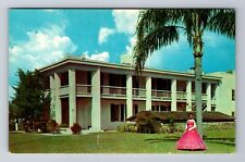 Ellenton FL-Florida, Gamble Mansion, Antique Vintage Souvenir Postcard picture