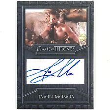 2019 Rittenhouse Game of Thrones GOT Jason Momoa SP autograph On-Card Auto SSP picture