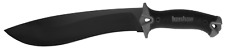 Kershaw Knives Camp 10 Fixed Blade Knife Gray Black 65Mn Carbon Steel 1077 picture