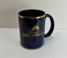 Paramount’s Kings Dominion Amusement Park Marble Blue/Gold Mug picture
